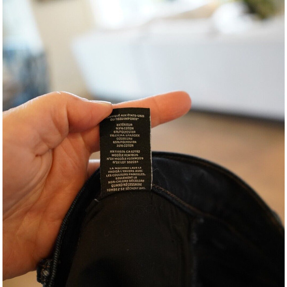 Helmut Lang Jeans Women's Size 31‎ Relaxed Tapered Crop - Picture 4 of 7